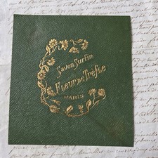 Etiquette Savon Surfin Fleur De Trèfle 1900 Parfum Ancien Antique Label Perfume