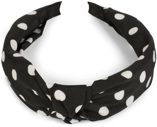 Serre tête avec motif - serre-tête, pois
