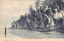 Sri Lanka - Fishing canoes in Ceylon - Publ. Andrée 99