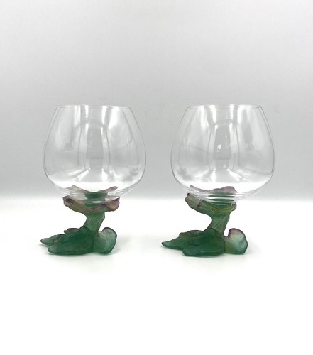 Daum france verres cognac - france, 2