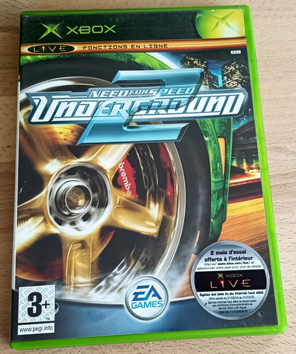 Xbox boîte notice need for - notice,