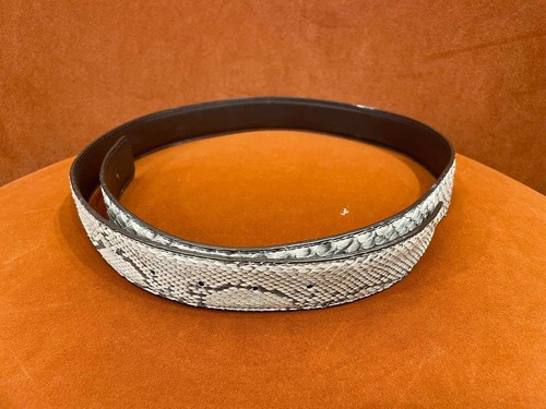 Ceinture pyhton hermès en - en,