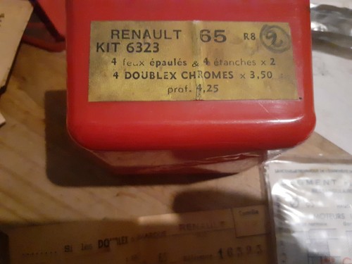 Segments moteur renault kit - segments,