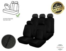 Pour Audi Seat Noir Tissu