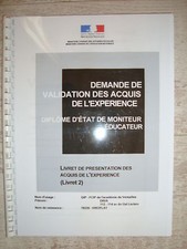 Livret 2 VAE ME  + questions  A L'ORAL + guide VAE + réforme