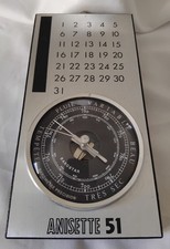 Ancien  Baromètre  ,thermomètre  Publicitaire  ANISETTE 51