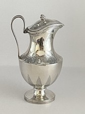 Paris 1787, Aiguière de voyage Louis XVI Argent Massif, Claude Nicolas Delanoy