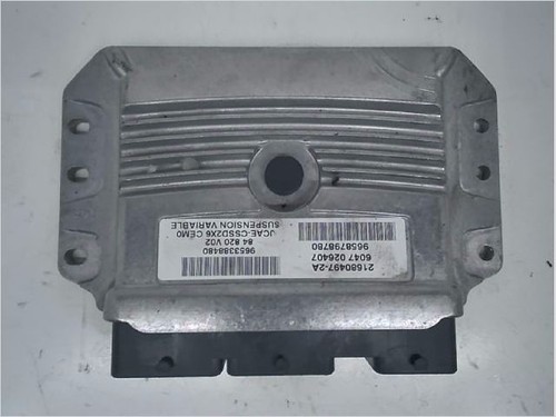Calculateur suspension - de,