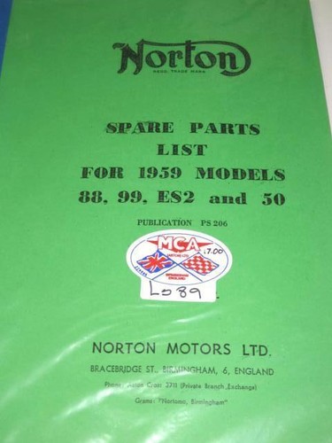 Norton parties livre 1959 es2 - norton,