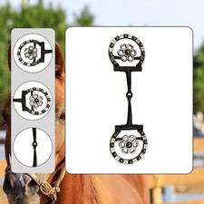 Mors de bride pour chevaux, idéal pour l'équitation de compétition en