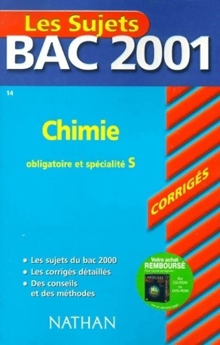 Bac 2001 chimie - bac,