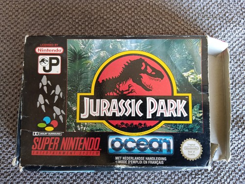Jurassic park super nintendo - jurassic,