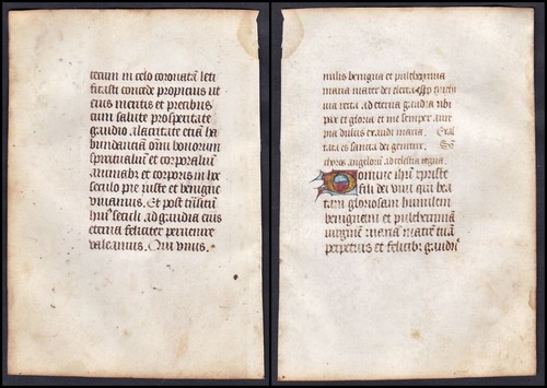 Book hours manuscript 1450 - book,