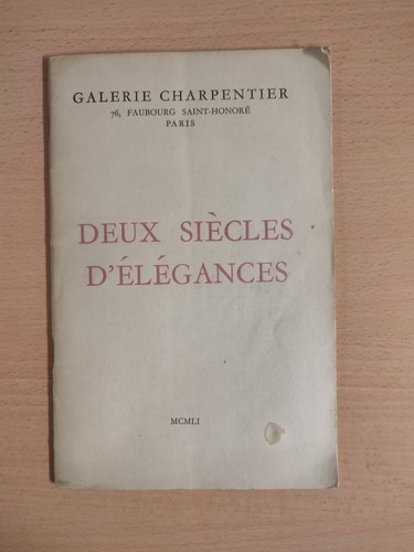 Deux siècles élégance - d'élégance,