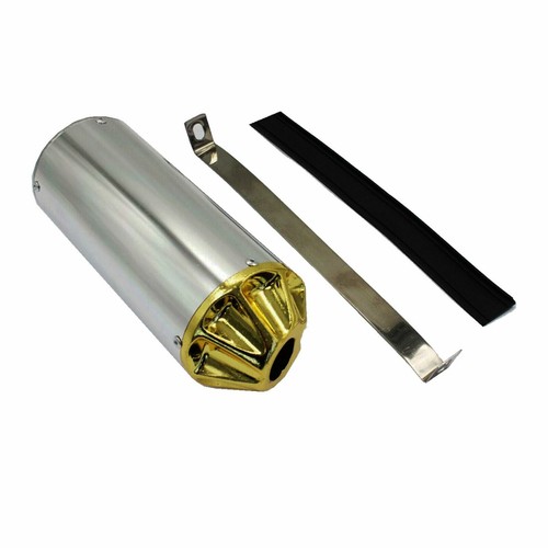Gold exhaust muffler - gold, crf