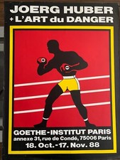 Affiche JOERG HUBER 79X60