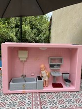 Jouet ancien, salle de bain des années 70 de marque Mont-Blanc