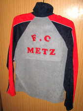 FC METZ SURVETEMENT Porté Jacket worn ancien 1985-1986 PATRICK SOLLAC No maillot
