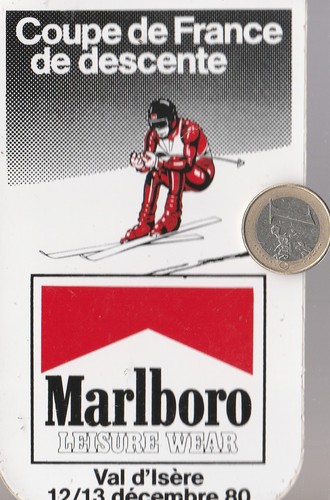 Autocollant tabac marlboro - autocollant., tabac.