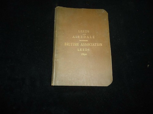 1890 antique leeds airedale - leeds, &