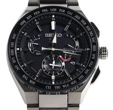 Montre solaire pour homme Seiko Astron 8X Series Executive Line SBXB123 en boîte