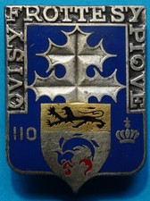 Insigne du 110° Régiment