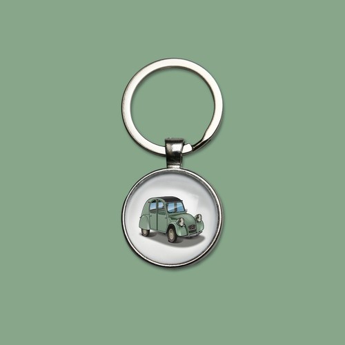 Porte clés 2cv - porte-clés, citroën