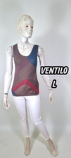 ARmand Ventilo Taille 40  débardeur femme marron bleu bordeaux Soie Coton