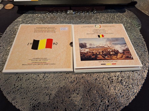 Coffret belgique 1990 - coffret, fdc