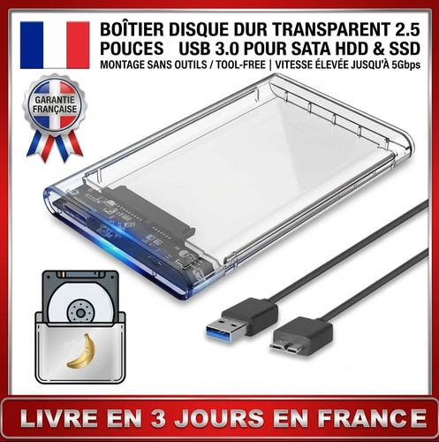 Boitier disque dur externe - boitier,