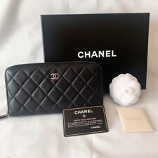 Auth CHANEL Matelasse Long