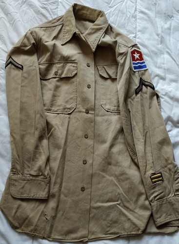 Chemise militaire army - chemise,