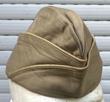 Calot US WW2 Passepoil QMC-Nominatif