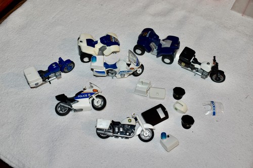 Playmobil lot motos police - lot,