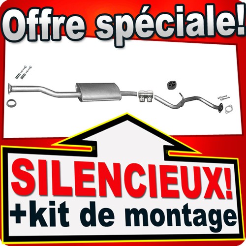 Silencieux intermédiaire pour - silencieux,