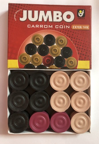 Pièces monnaie carrom - pièces,