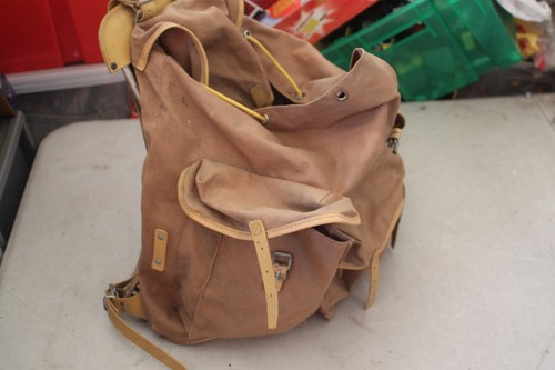 Ancien authentique sac dos - ancien,