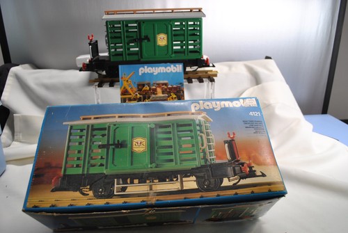 Vintage playmobil train - vintage,