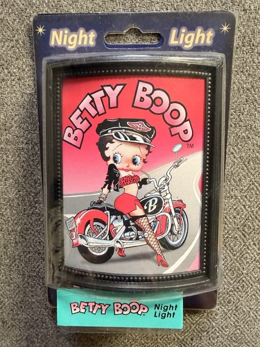 Betty boop motorcycle night - boop,