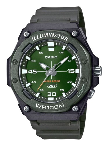 Montre casio standard vert - casio,