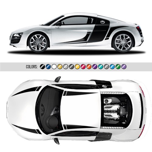 Autocollants pour voiture kit