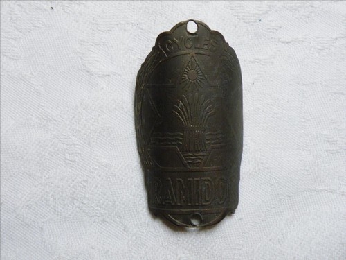 Plaque velo ancienne - velo,