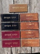 Lot Antiquaire Cuir Petit Fer