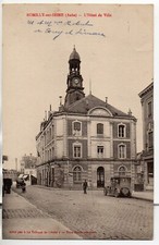 ROMILLY SUR SEINE  - Aube - CP 10 - L' Hotel de ville - voiture