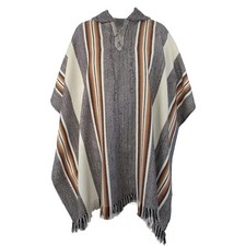 Alpaga poncho homme - alpaga, à