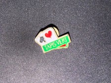 (V10) PINS BADGE ENAMEL VINTAGE COLLECTION LOGO JEU FDJ TAPIS VERT POKER PAIRE
