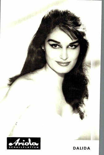 Dalida carte postale - carte,