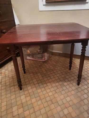 Table anglaise volets en - table,