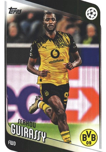 2025 topps ucc serhou guirassy - topps,