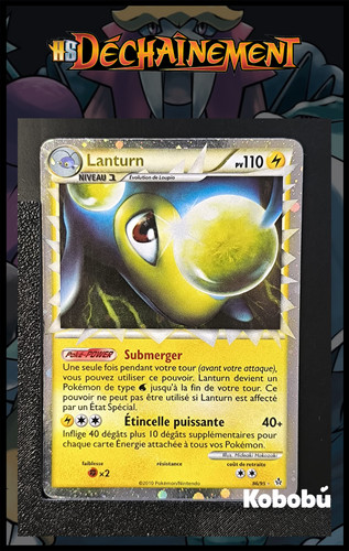 Carte pokémon lanturn - carte,